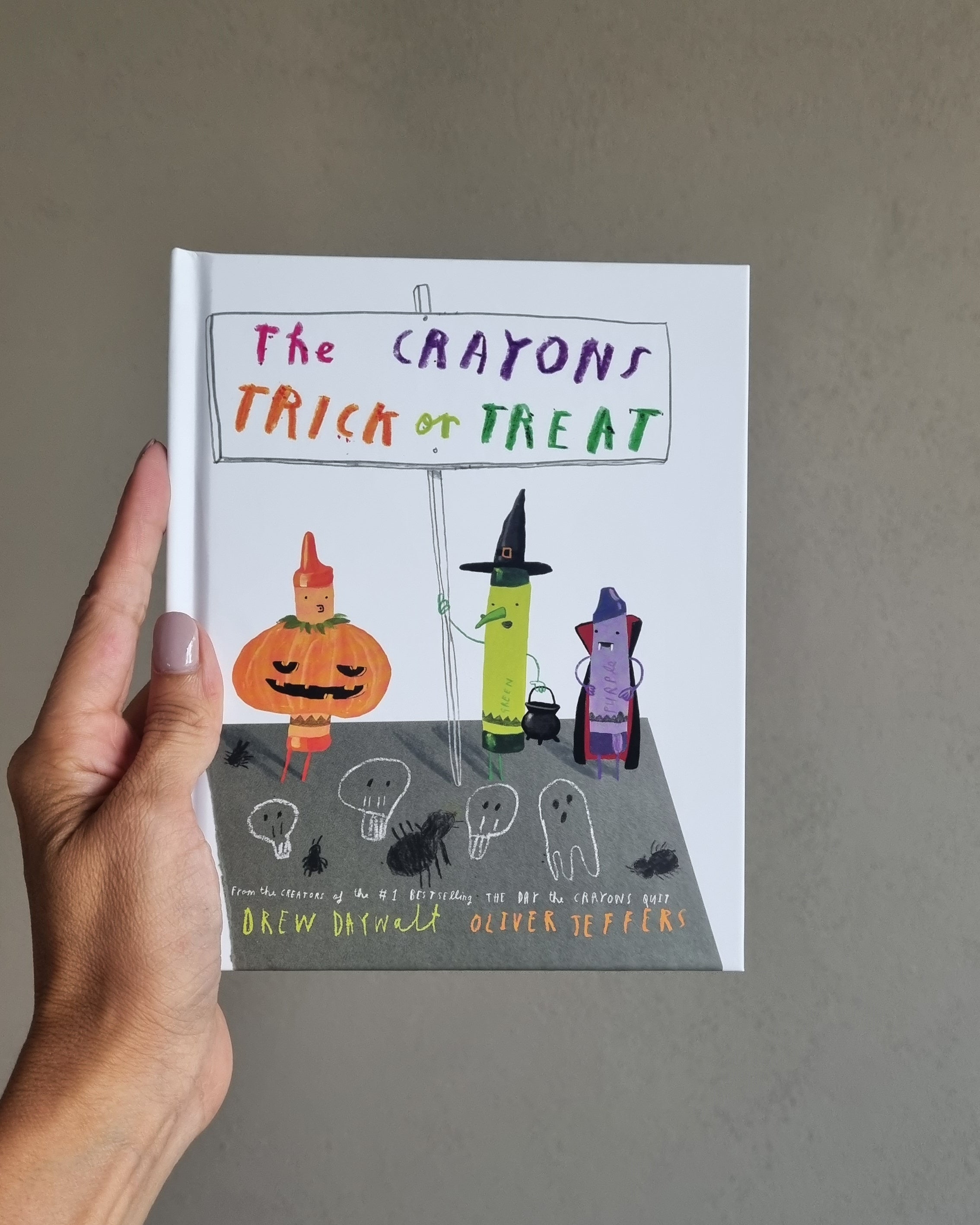 The crayons trick or treat