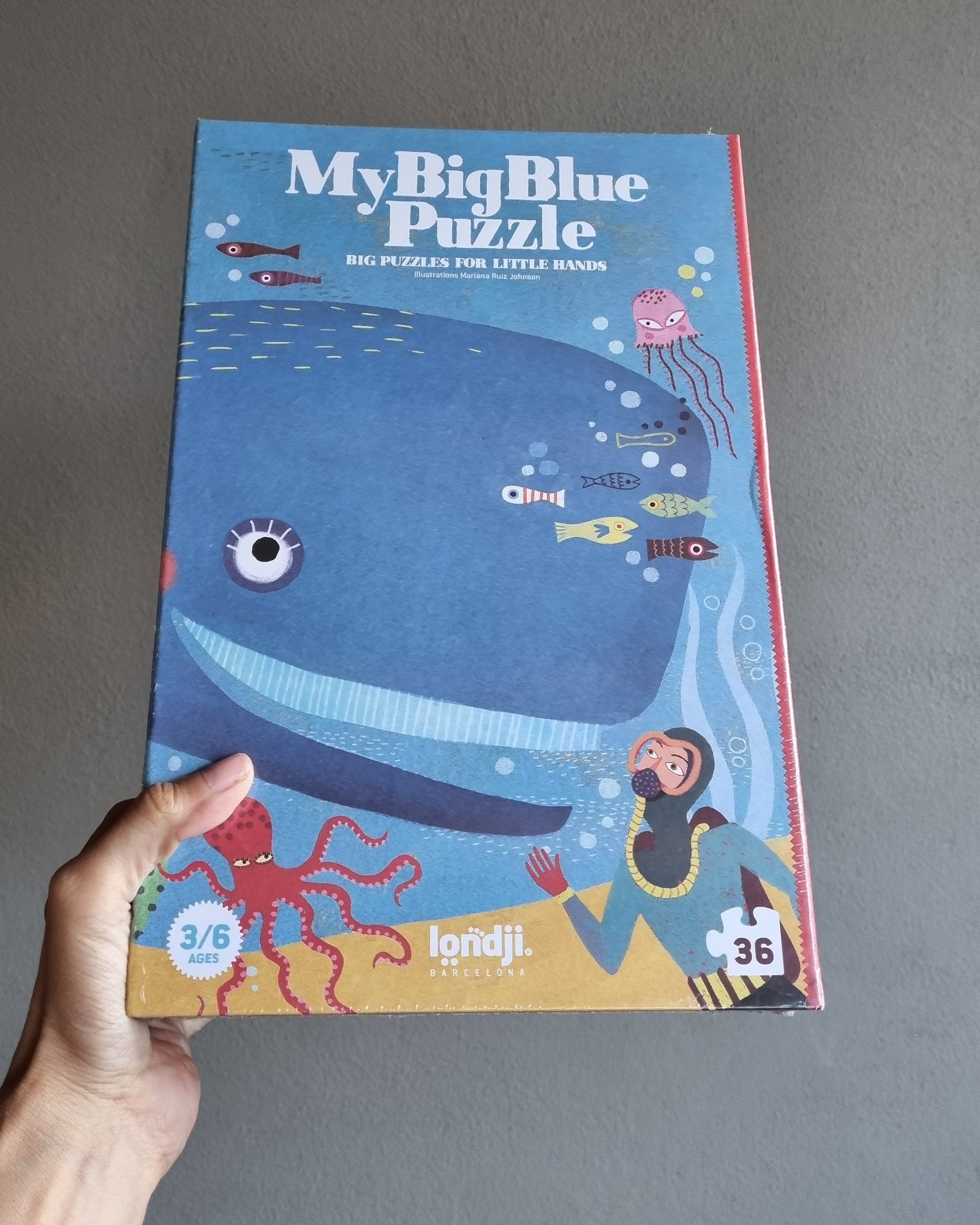 My big blue puzzle
