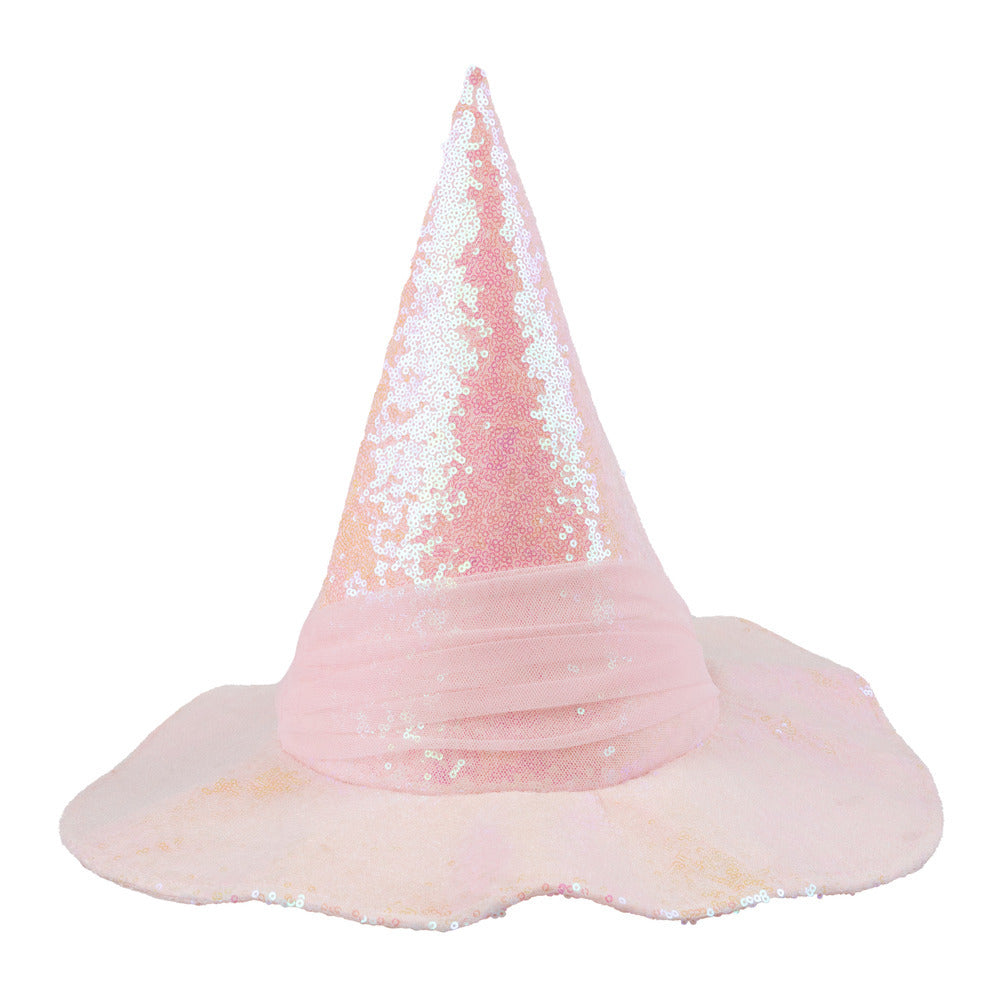 Pink Sequin Hat