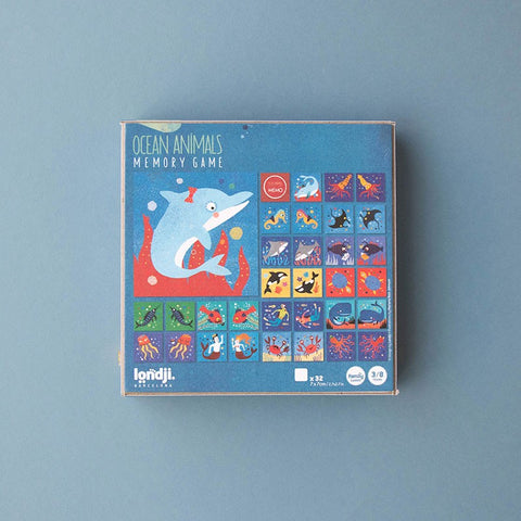 Ocean Animals memory game