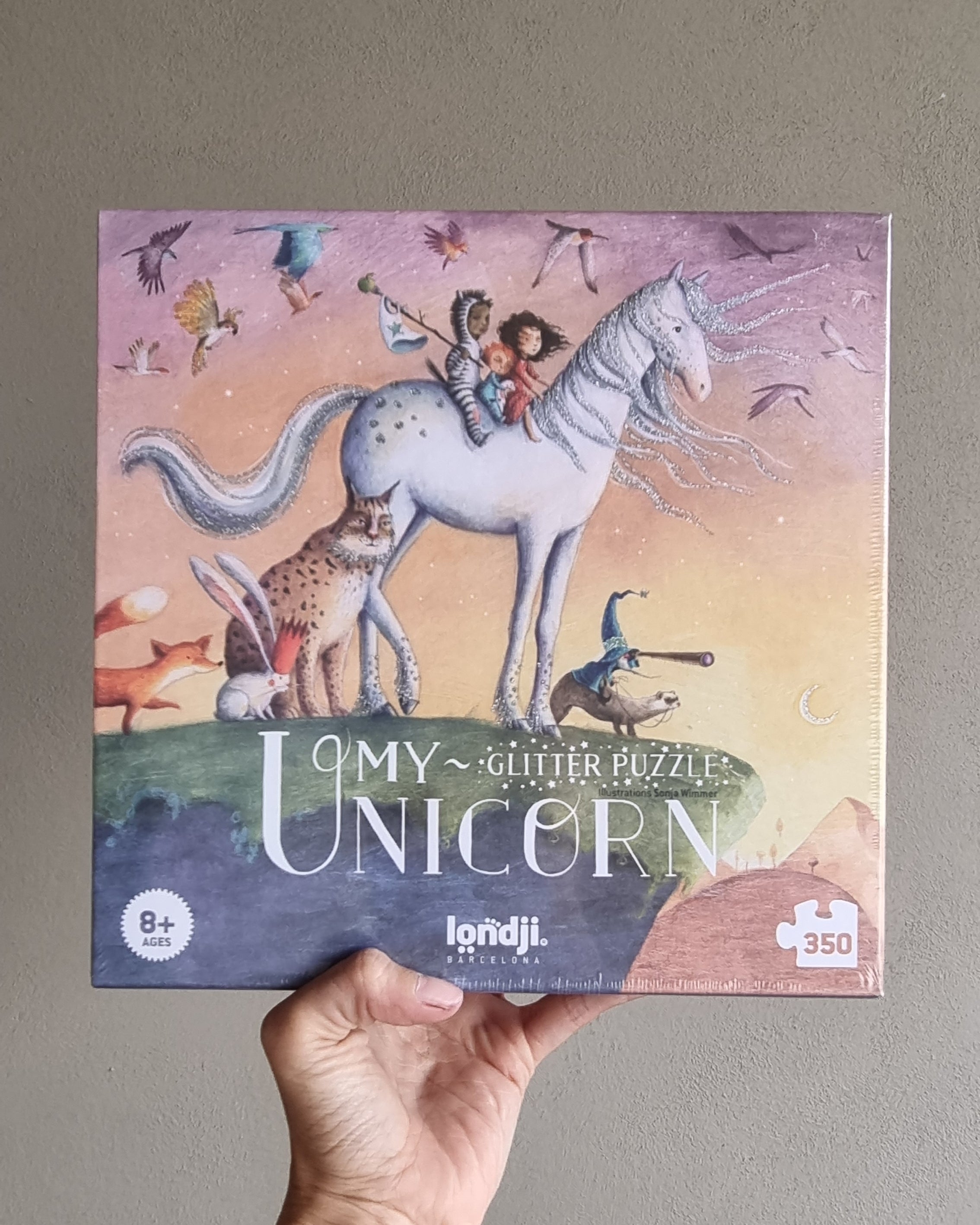 My Unicorn glitter puzzle