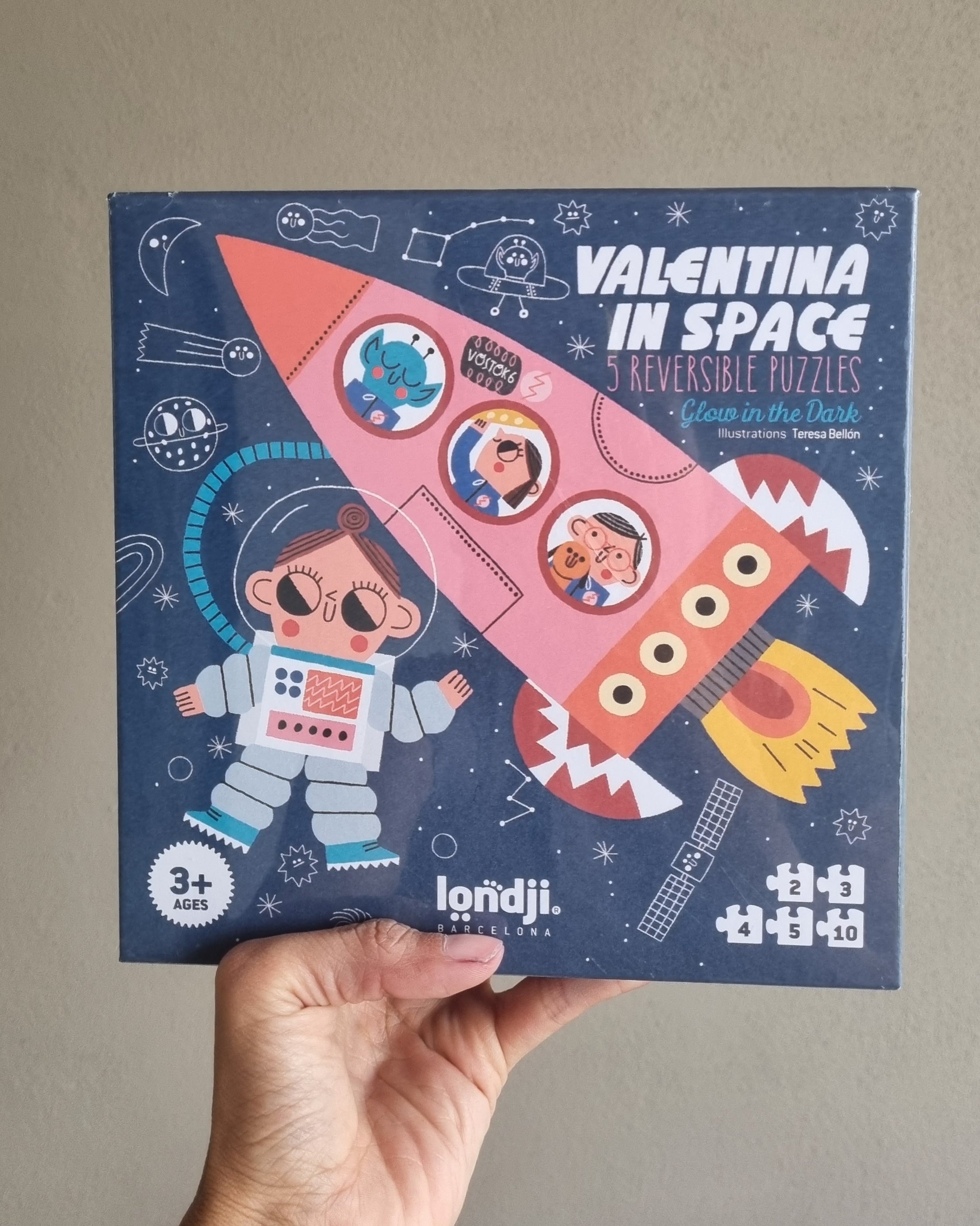 Valentina in space