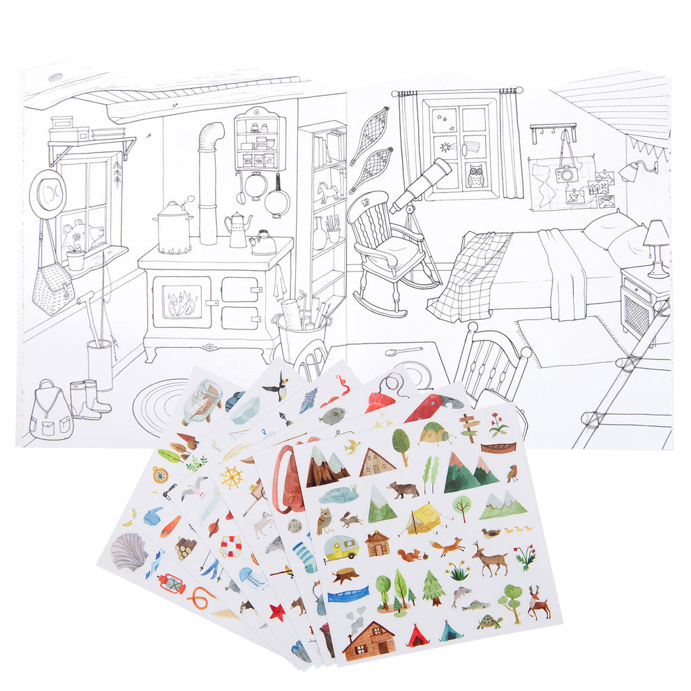 Libro Stickers "El explorador"