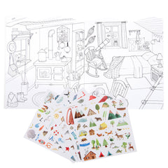 Libro Stickers "El explorador"