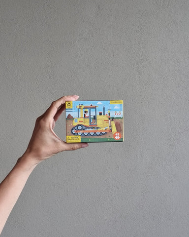 Bulldozer mini puzzle