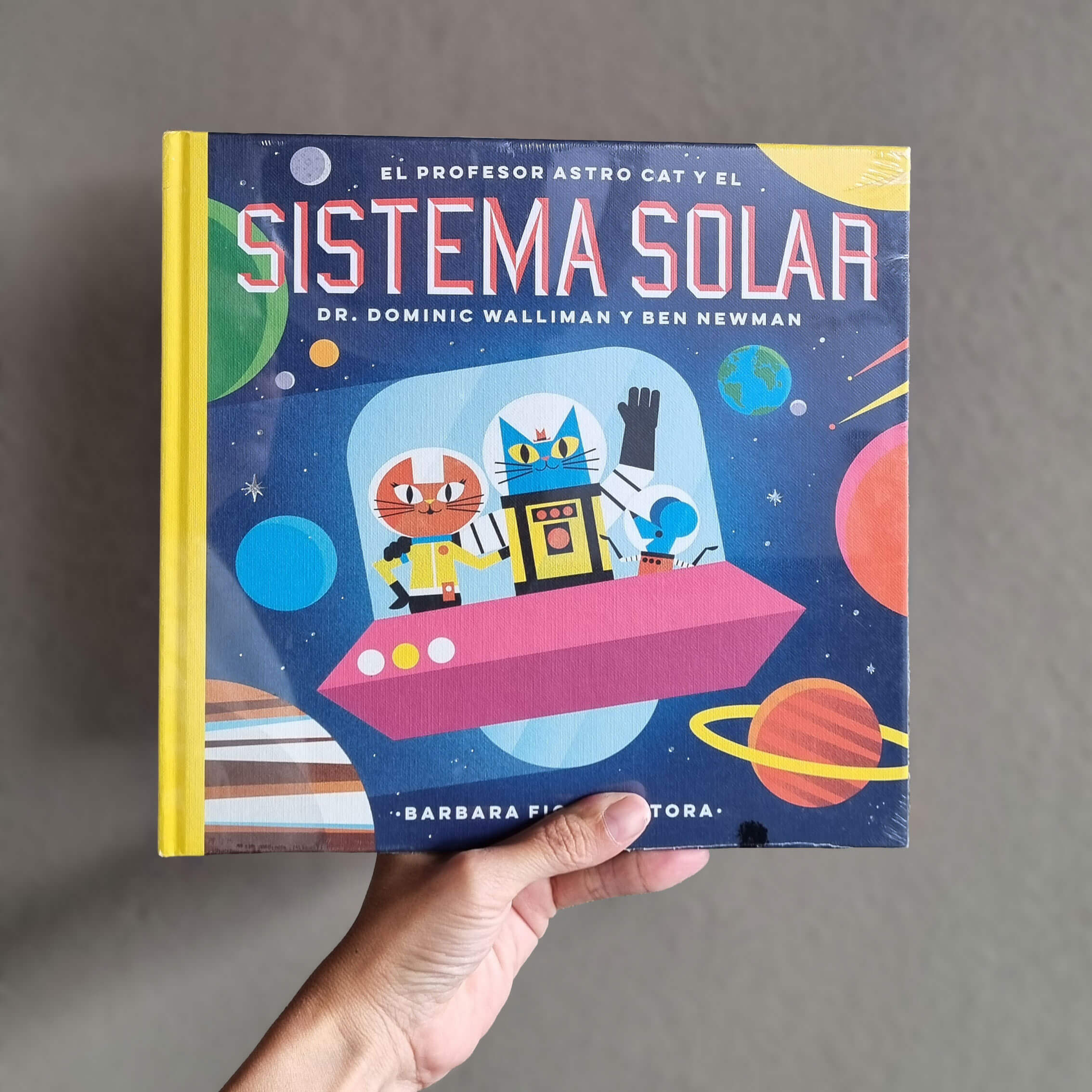 El profesor Astrocat y el sistema solar